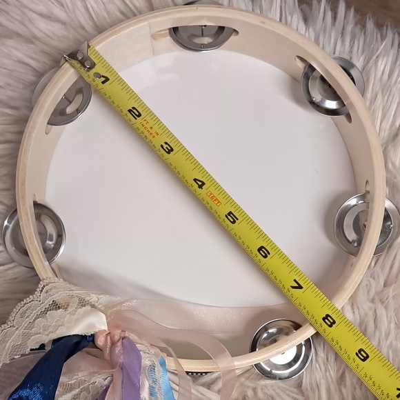 8" Festival Tambourine - Picture 3 of 3